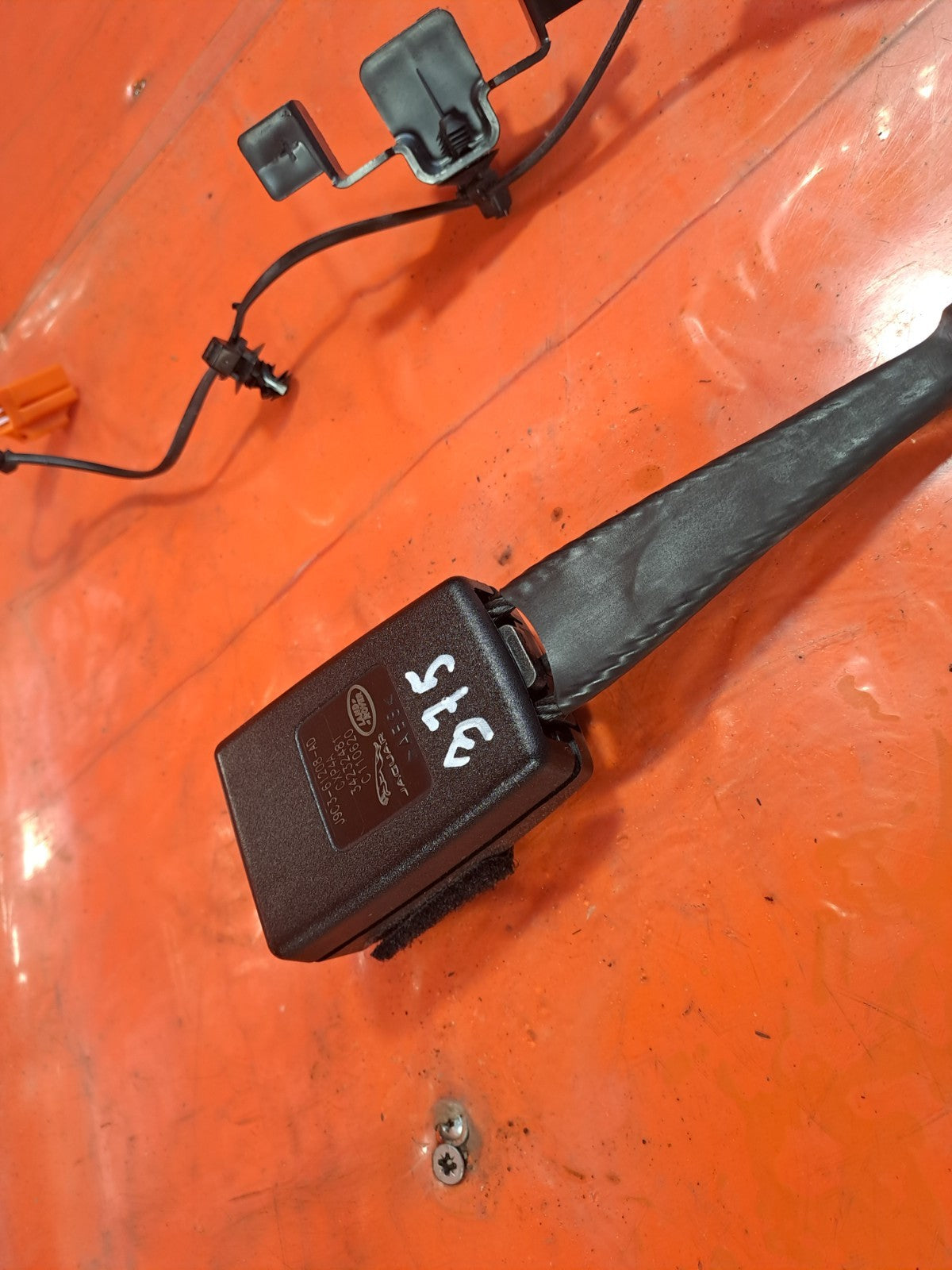 ✅2020 Jaguar I-Pace X590 Seat Belt Buckle Front Right J9C3-61208-AD A375 - Image 2