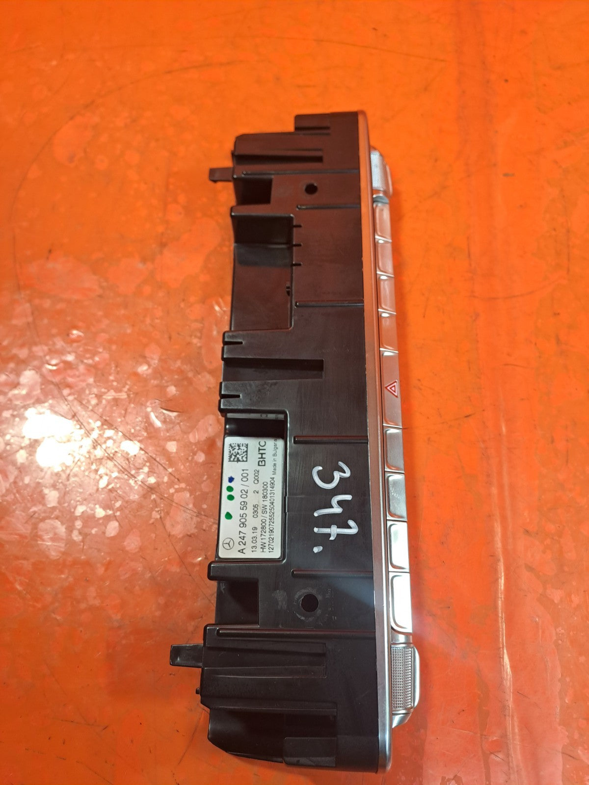 ✅2019 MERCEDES A CLASS W177 A/C HEATER CLIMATE CONTROL SWITCH PANEL A2479055902 - Image 8