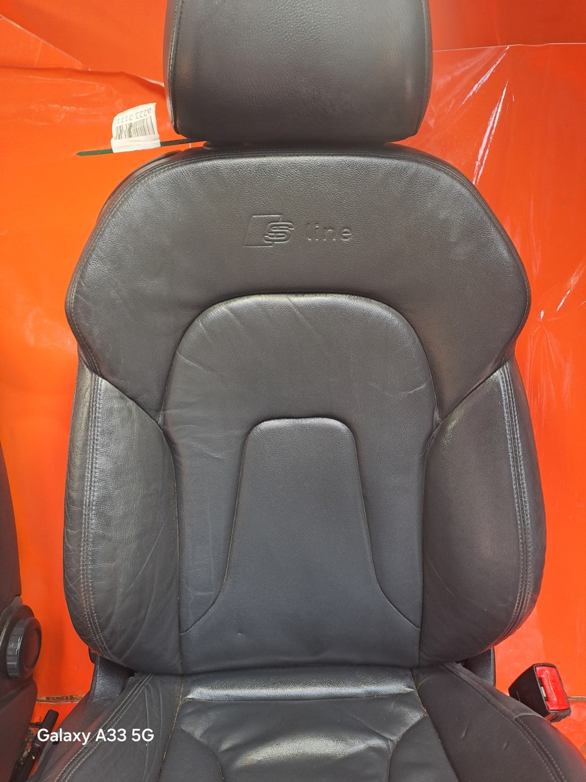 ✅2010 AUDI A5 8T S LINE 2.0P FRONT SEATS PAIR + WARRANTY A223 - Image 8
