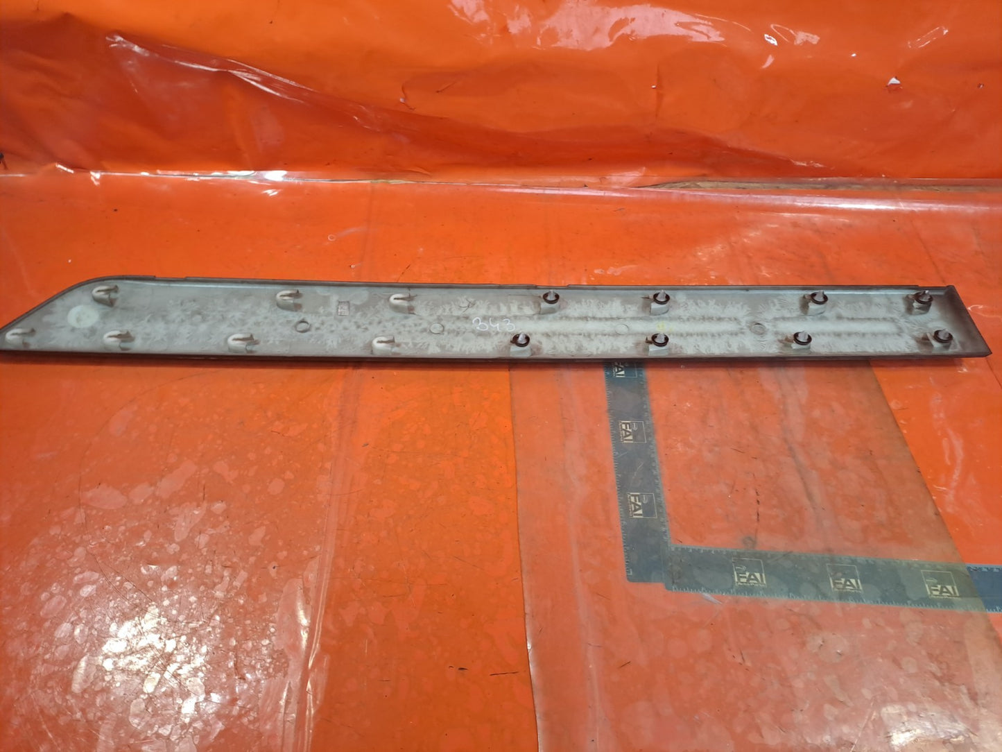 ✅2023 FORD TRANSIT CUSTOM BODY MOULDING TRIM REAR RIGHT BK21-29076 A343 - Image 7