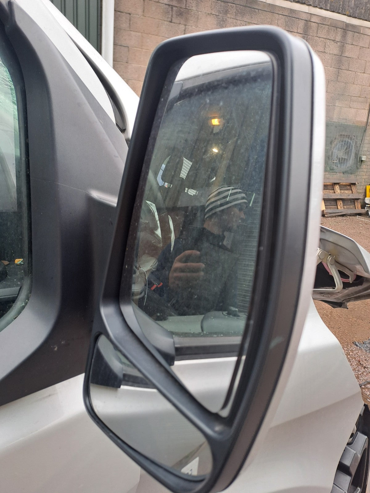 ✅FORD TRANSIT CUSTOM 2.0 DIESEL 2020 FRONT RIGHT WING MIRROR SILVER A351 - Image 5