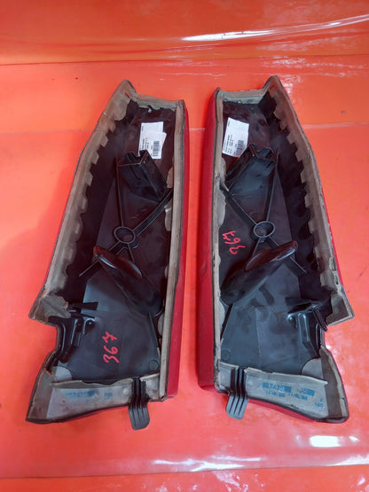 BMW F33 420D 2.0 Diesel 2015 Rear Seat Lateral Panels Leather Red 7328460 A367 - Image 9
