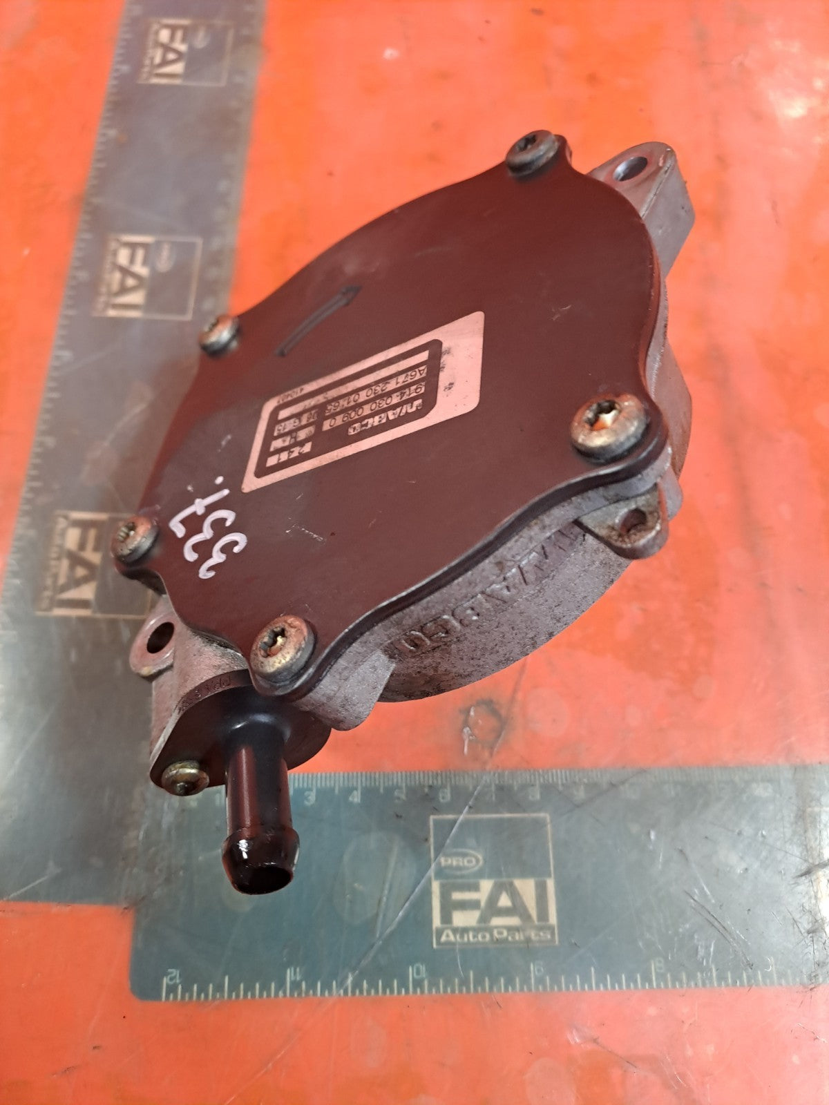 ✅SSANGYONG KORANDO 2.2 DIESEL 2015 D22DTF BRAKE VACUUM PUMP A6712300165 Warranty - Image 12