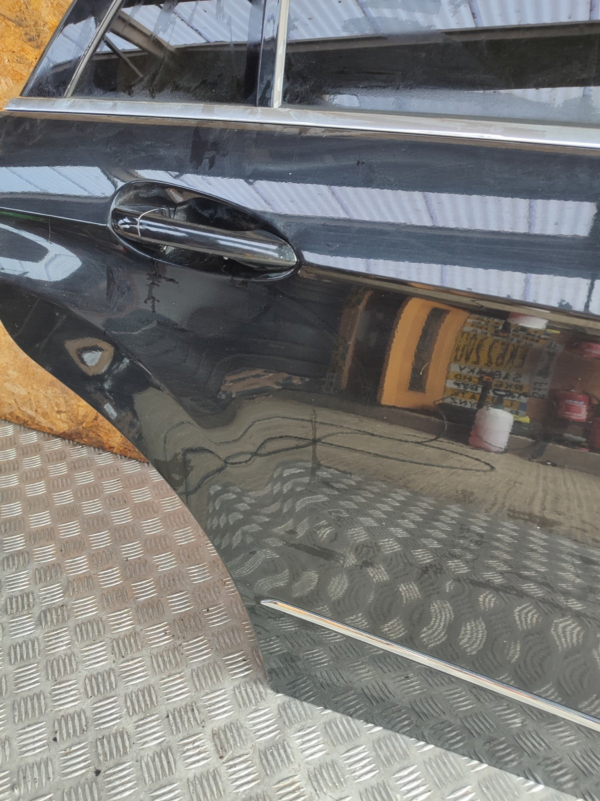 ✅MERCEDES E300 W212 2.1 DIESEL 2013 REAR RIGHT DOOR BARE BLACK Warranty A271 - Image 8