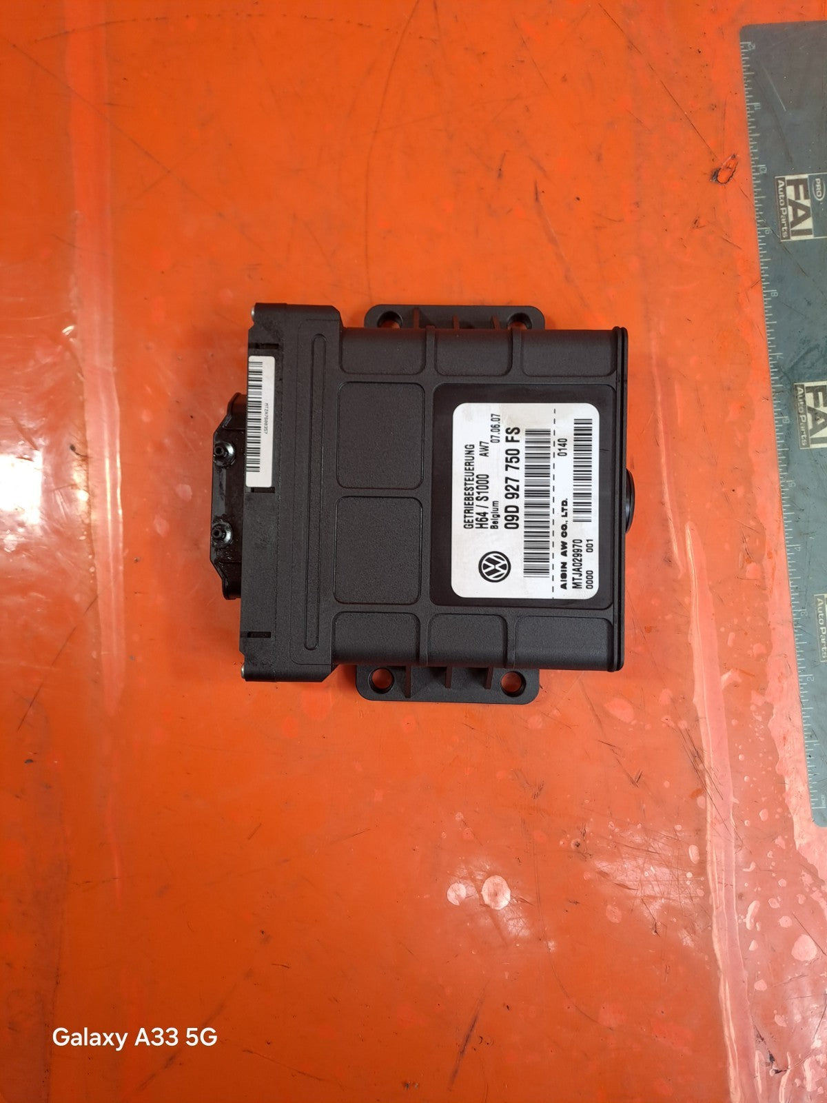 ✅2007 AUDI Q7 4L 3.0D AUTOMATIC GEARBOX CONTROL MODULE 09D927750FS + WARRANTY - Image 4