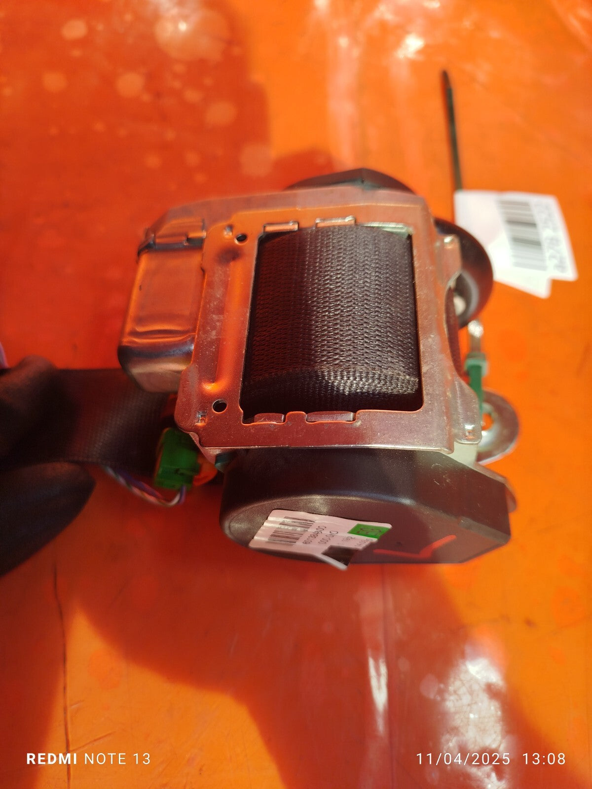 ✅VW CRAFTER CR35 2.0 DIESEL 2015 FRONT LEFT SEAT BELT 601384300 Warranty A278 - Image 7