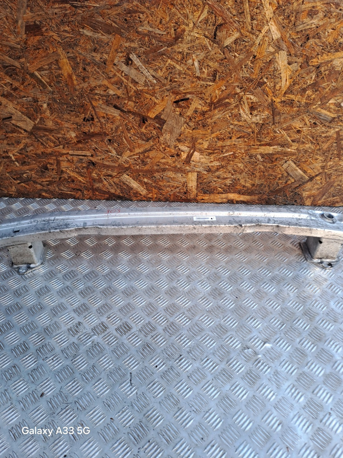 ✅2018 BMW X1 F48 2.0P REAR BUMPER CRASH BAR 7332320 + WARRANTY A303 - Image 4