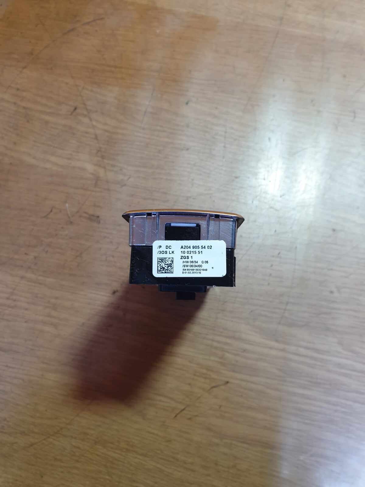 ✅2013 MERCEDES C CLASS W204 FRONT RIGHT DRIVER SIDE WINDOW SWITCH A2049055402 - Image 8