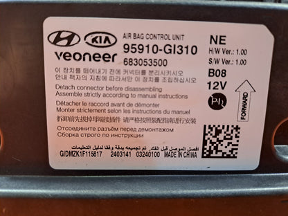 HYUNDAI IONIQ 5 2024 AIRBAG CONTROL MODULE ECU 95910-GI310 Warranty A226 - Image 7
