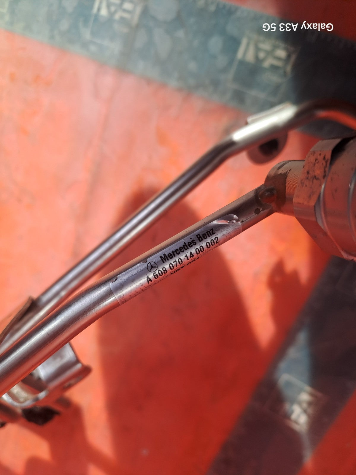 ✅MERCEDES A180D W177 1.5 DIESEL 2019 ENGINE COOLANT PIPE HOSE A6080701400 A347 - Image 11