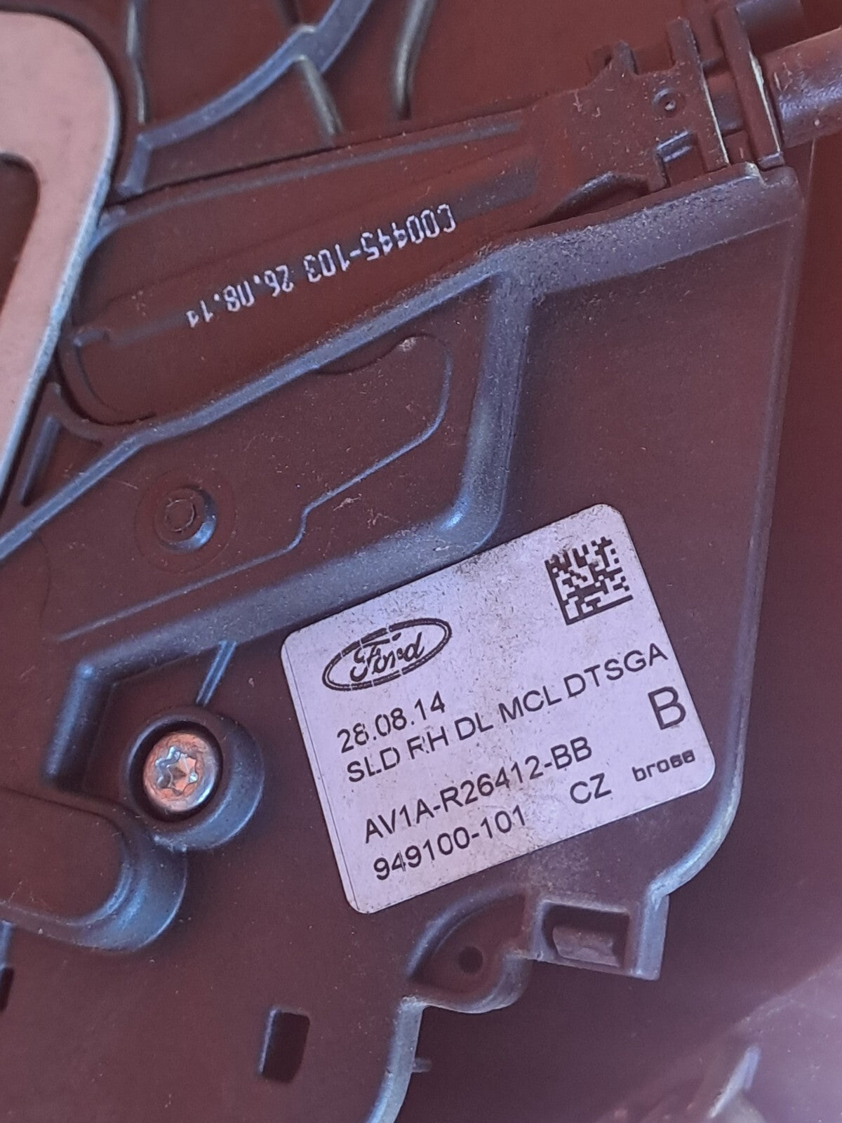 ✅FORD B-MAX TITANIUM 1.0 PETROL 2014 REAR RIGHT DOOR LOCK AV1AR26412BB Warranty - Image 5