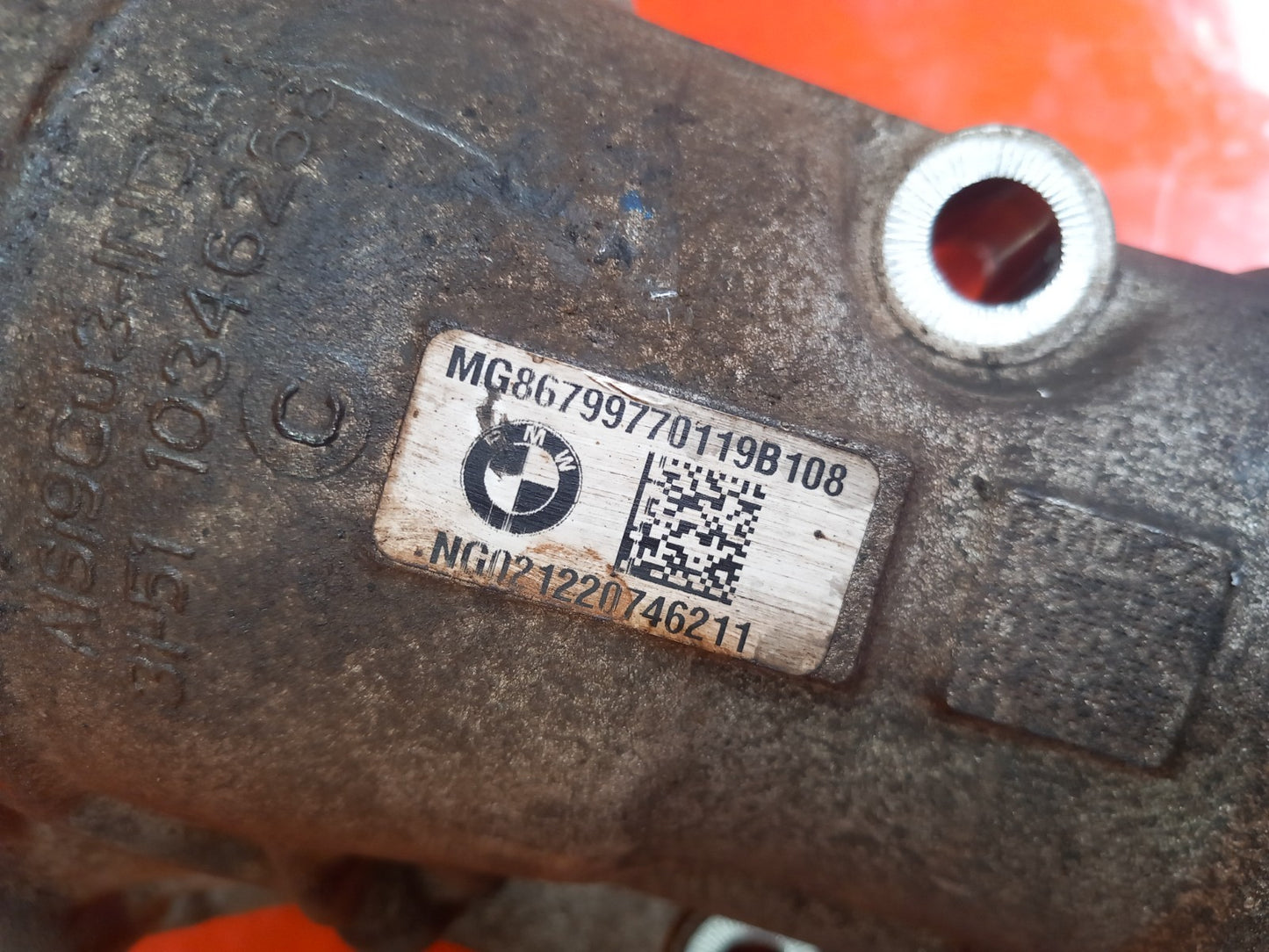 2019 BMW X3 G01 Front Differential 8679977 Warranty A393 - Image 12