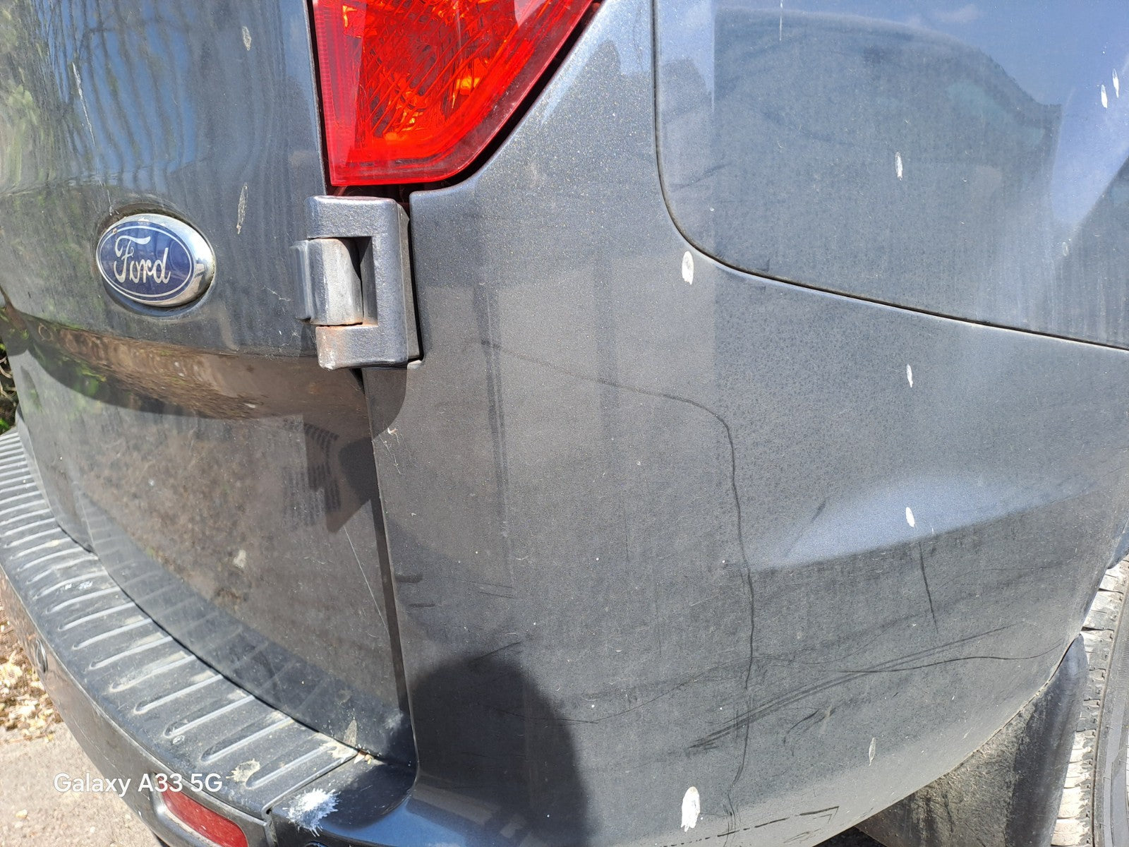 ✅2019 Ford Transit Custom Rear Right Bumper Corner Grey + Warranty A383 - Image 3