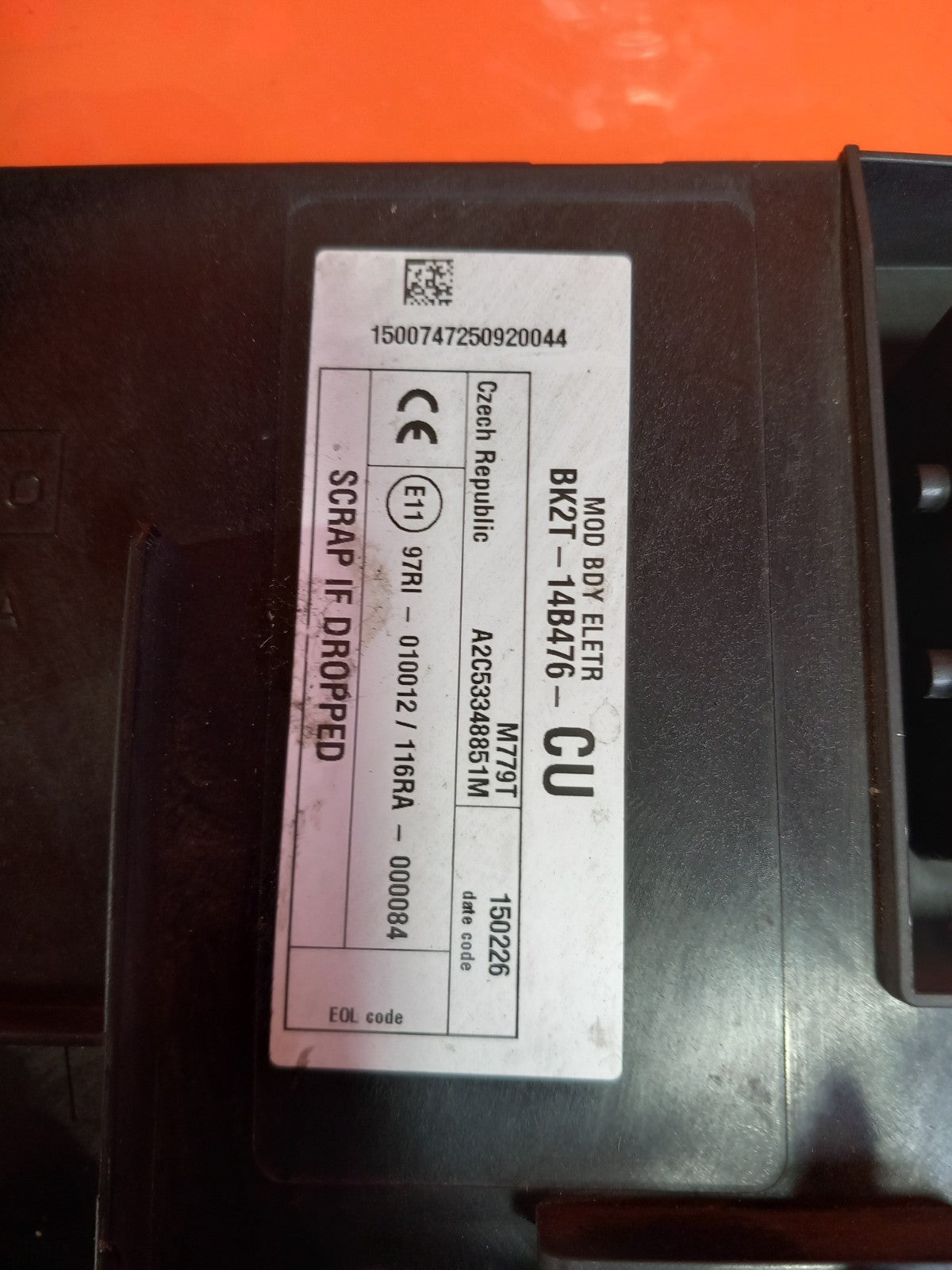 2015 Ford Transit Custom ECU Kit BK21-12A650-AC Warranty A413 - Image 10