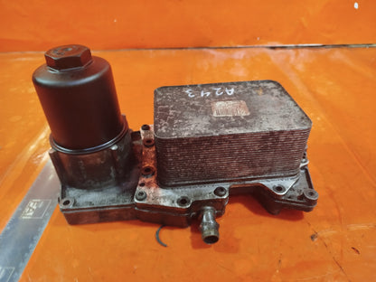 ✅2011 LAND ROVER RANGE ROVER L322 OIL FILTER HOUSING COOLER AL3Q-6B624-DB A243 - Image 4
