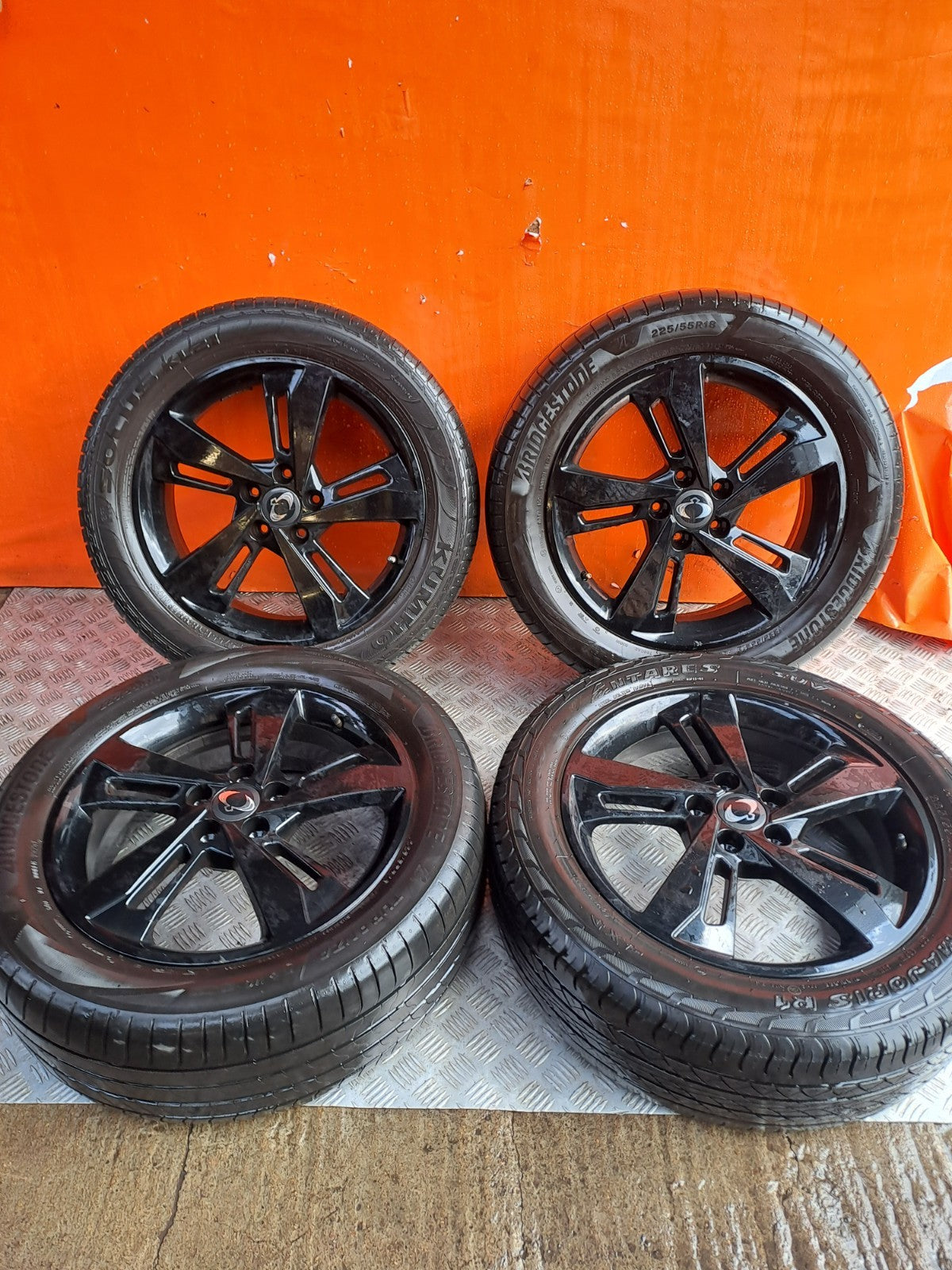 ✅2018 SSANGYONG KORANDO LE ALLOY WHEEL WITH TYRE SET 225/55 R18 + WARRANTY A288 - Image 4