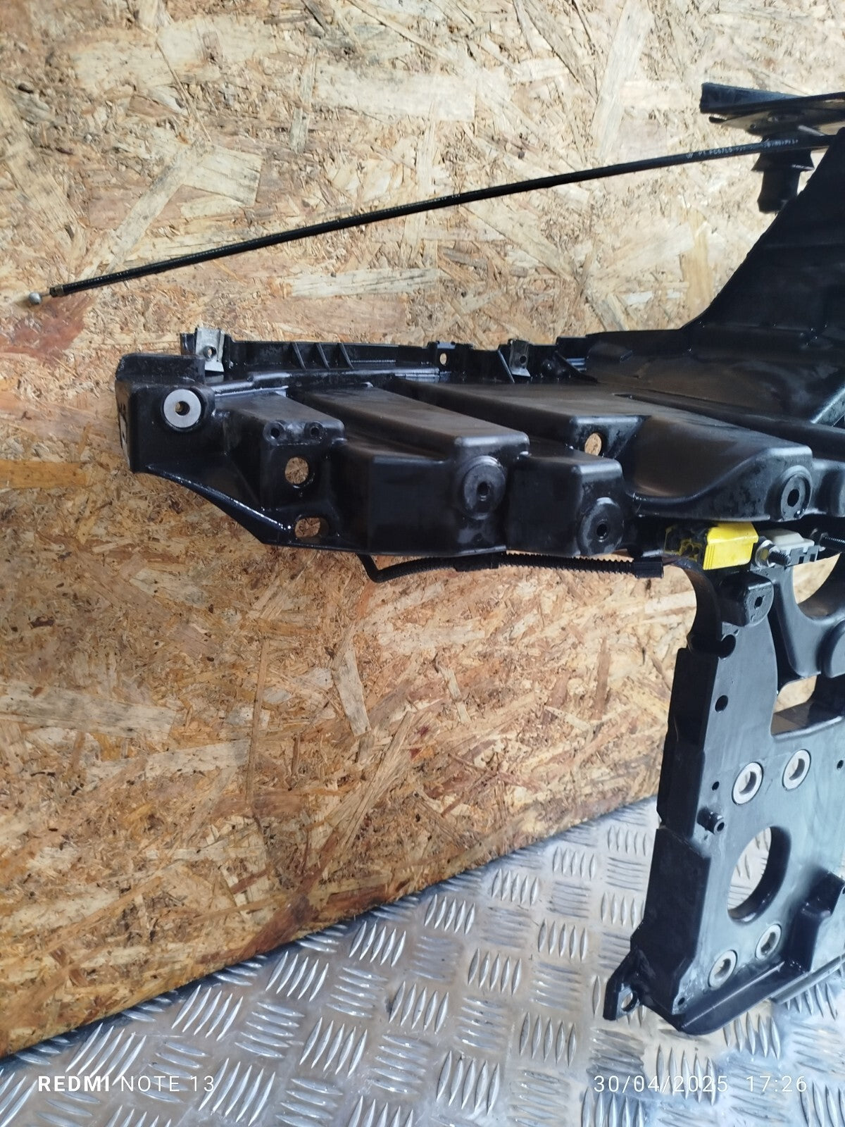 ✅PORSCHE CAYENNE V6 3.6 PETROL 2010 FRONT SLAM PANEL RADIATOR SUPPORT 7L0907341A - Image 6