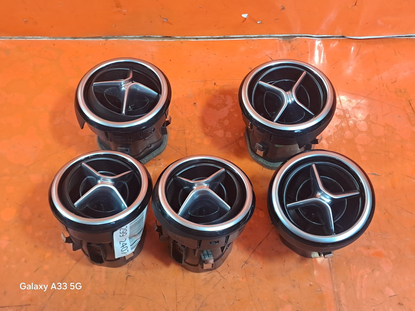 ✅2012 MERCEDES B CLASS W246 DASHBOARD AIR VENTS SET A2468300354 + WARRANTY A299 - Image 1