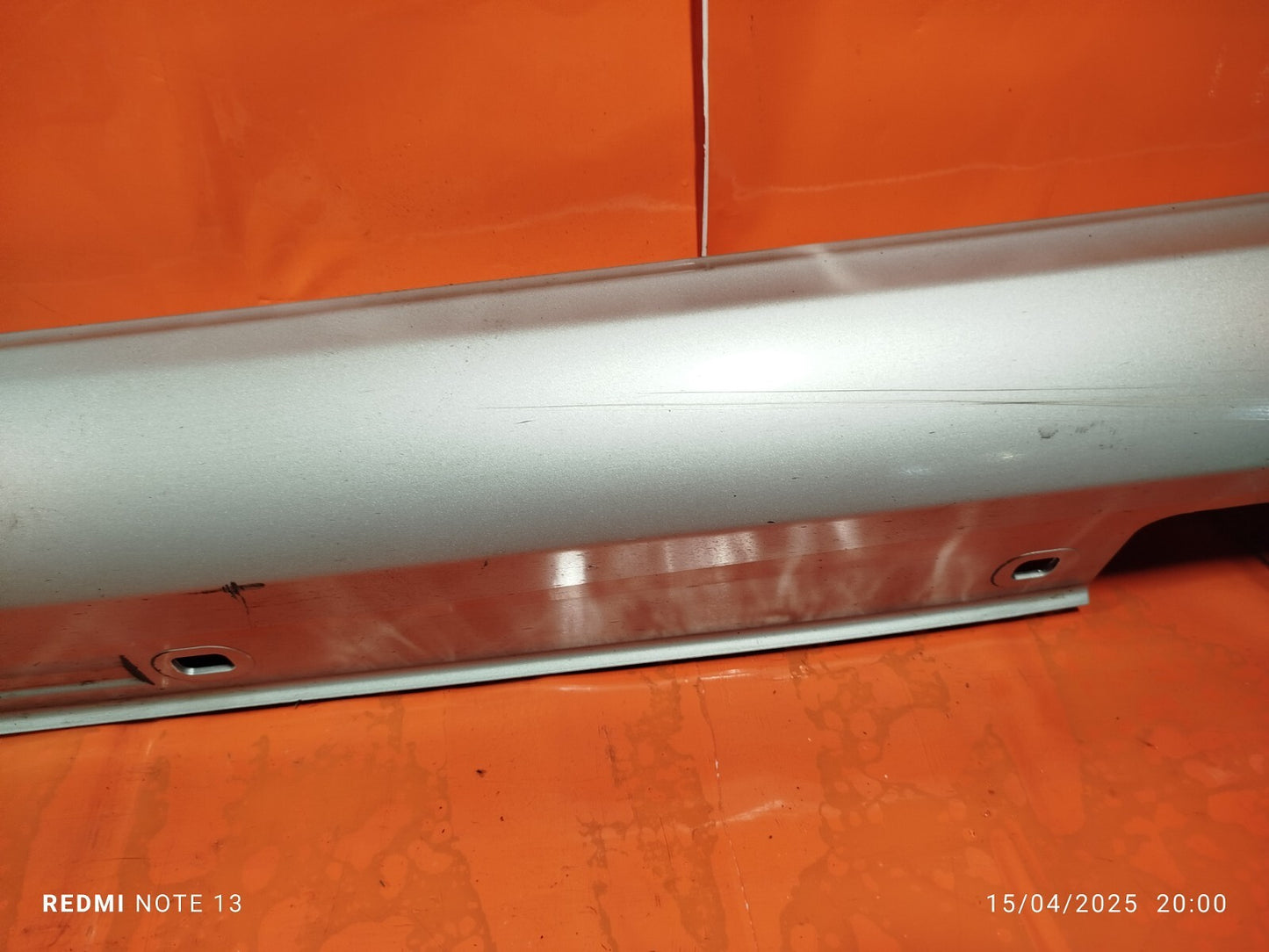 ✅Mercedes B Class W246 2012 Left Side Skirt Silver 761 A2466900240 + Warranty - Image 7