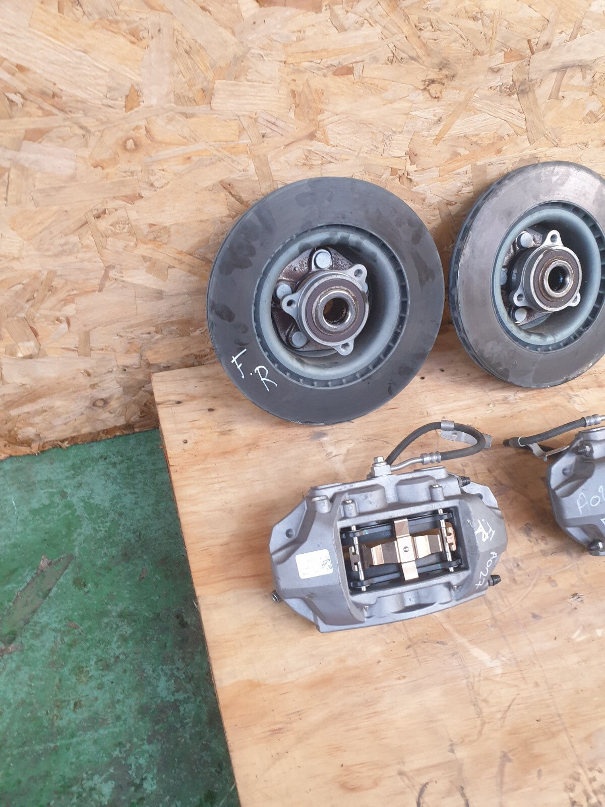 ✅TESLA Model 3 Long 2024 Front Left Right Hub Disc Caliper Set 1344621-00-A A207 - Image 10
