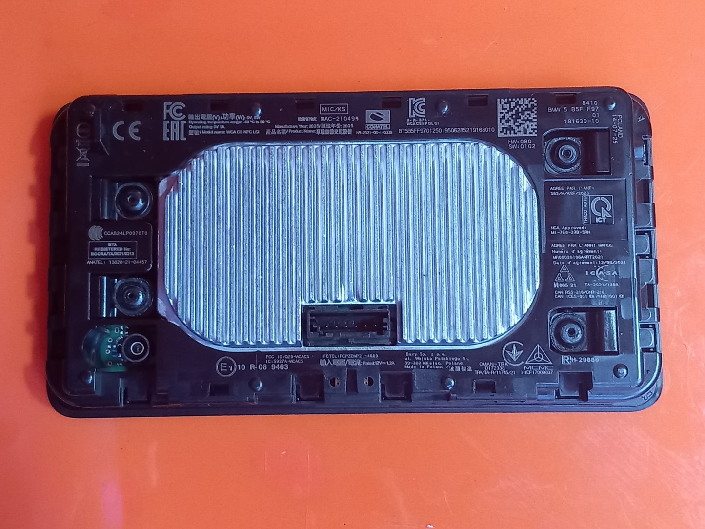 BMW X5 G05 Xdrive 50e M Sport 3.0 Petrol 2025 Wireless Charger WCA 5B5FF97 A398 - Image 2