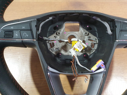 SEAT Arona Fr Tsi 1.0 Petrol 2019 MULTIFUNCTION STEERING WHEEL 575419091H A217 - Image 4