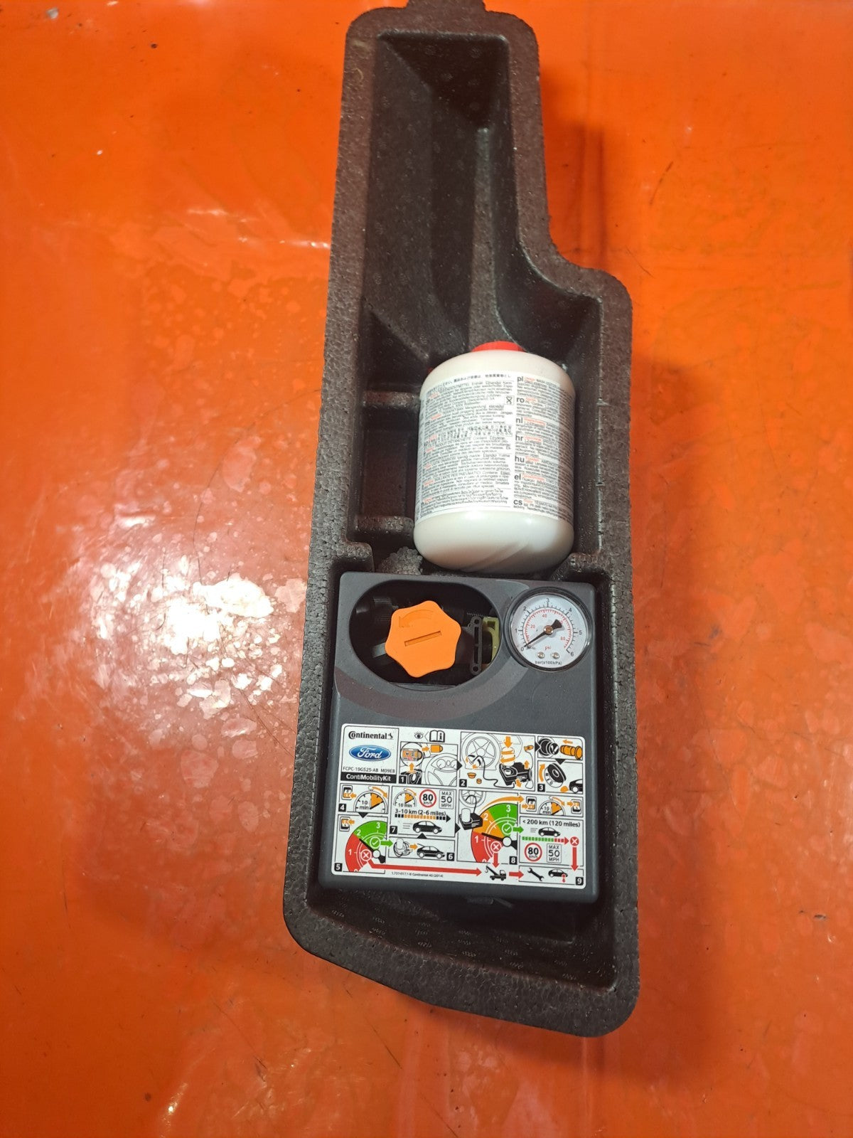 ✅FORD TRANSIT COURIER 1.5 DIESEL 2024 WHEEL SPACE SAVER TYRE INFLATOR KIT A356 - Image 4