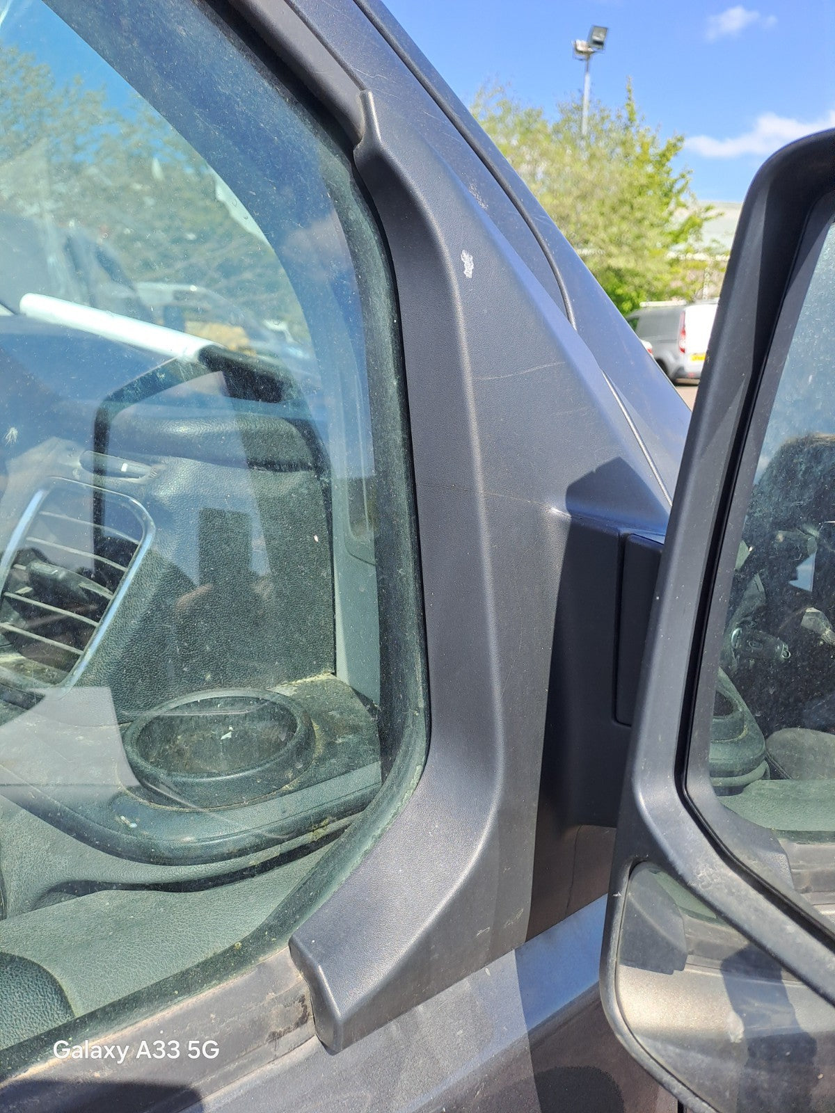 ✅2019 Ford Transit Custom Front Right Wing Mirror Grey + Warranty A383 - Image 6