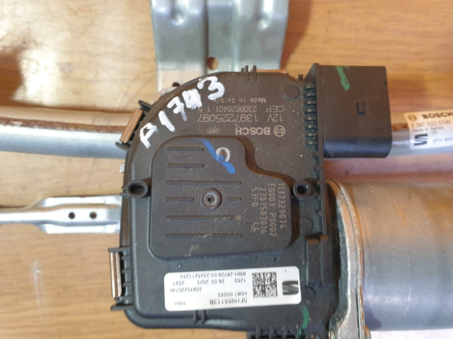 ✅2023 CUPRA FORMENTOR WINDSCREEN WIPER MOTOR & LINKAGE 5FH955023B +WARRANTY A173 - Image 4