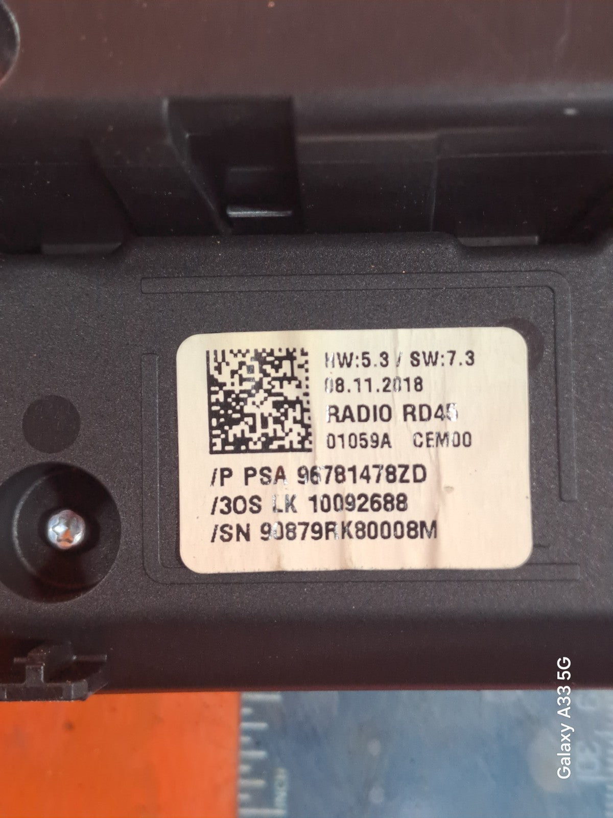 ✅PEUGEOT 308 1.5 DIESEL 2019 MULTIFUNCTION DISPLAY 9828132480 Warranty A309 - Image 8