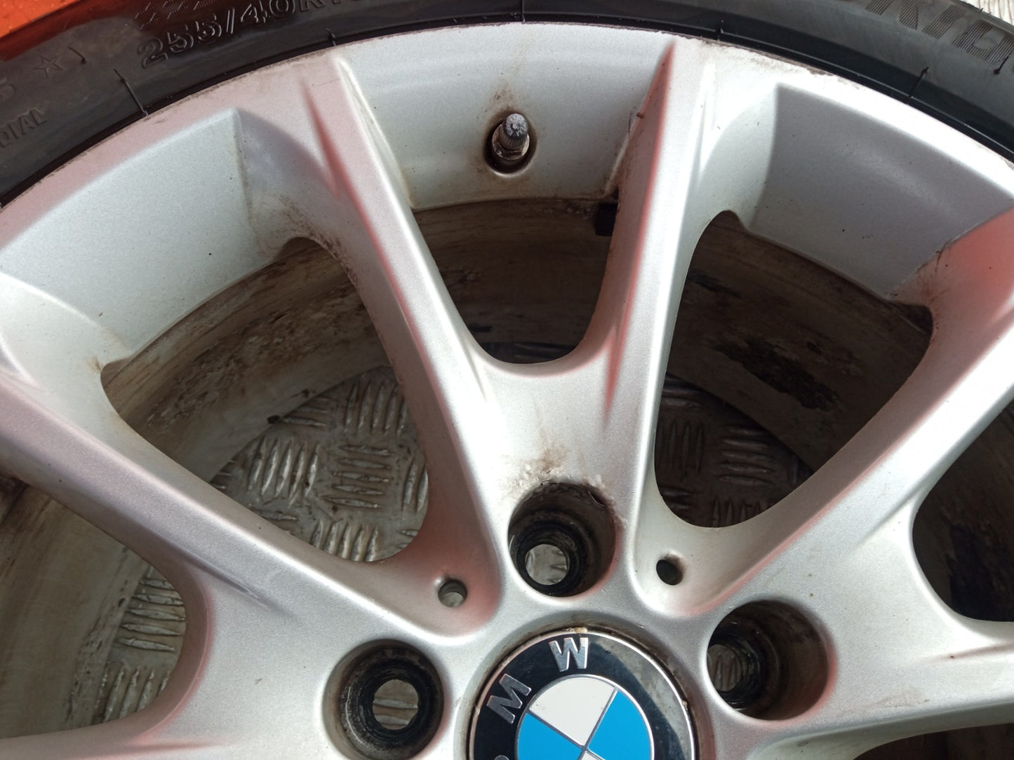 ✅BMW 420D F33 2.0 Diesel 2016 Alloy Wheel & Tyre 255/40 R18 6796251 6874821 A368 - Image 3