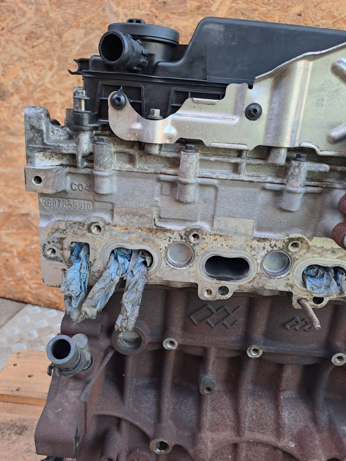 ✅FORD MONDEO MK5 2.0 DIESEL 2016 ENGINE bare T9CA  9807255910 A273 - Image 3