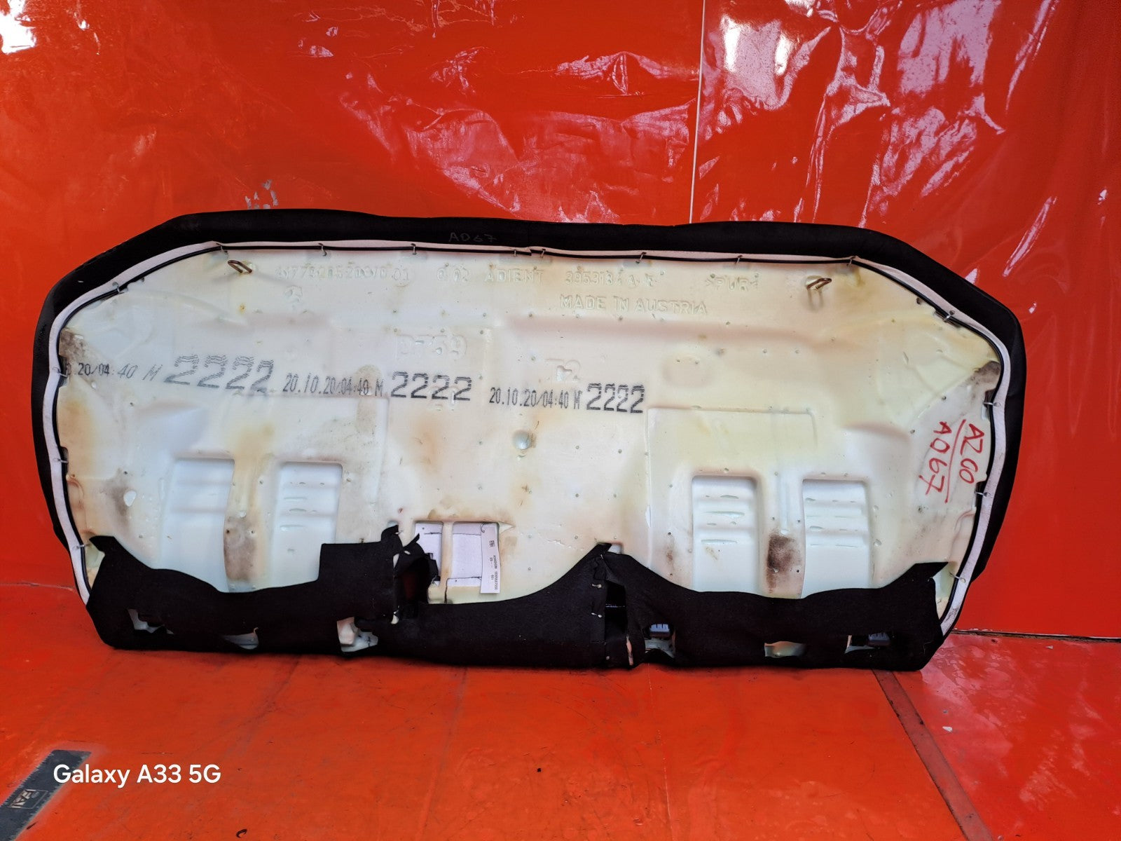 ✅2021 MERCEDES A CLASS W177 1.3P REAR LOWER SEAT BENCH + WARRANTY A067 - Image 12