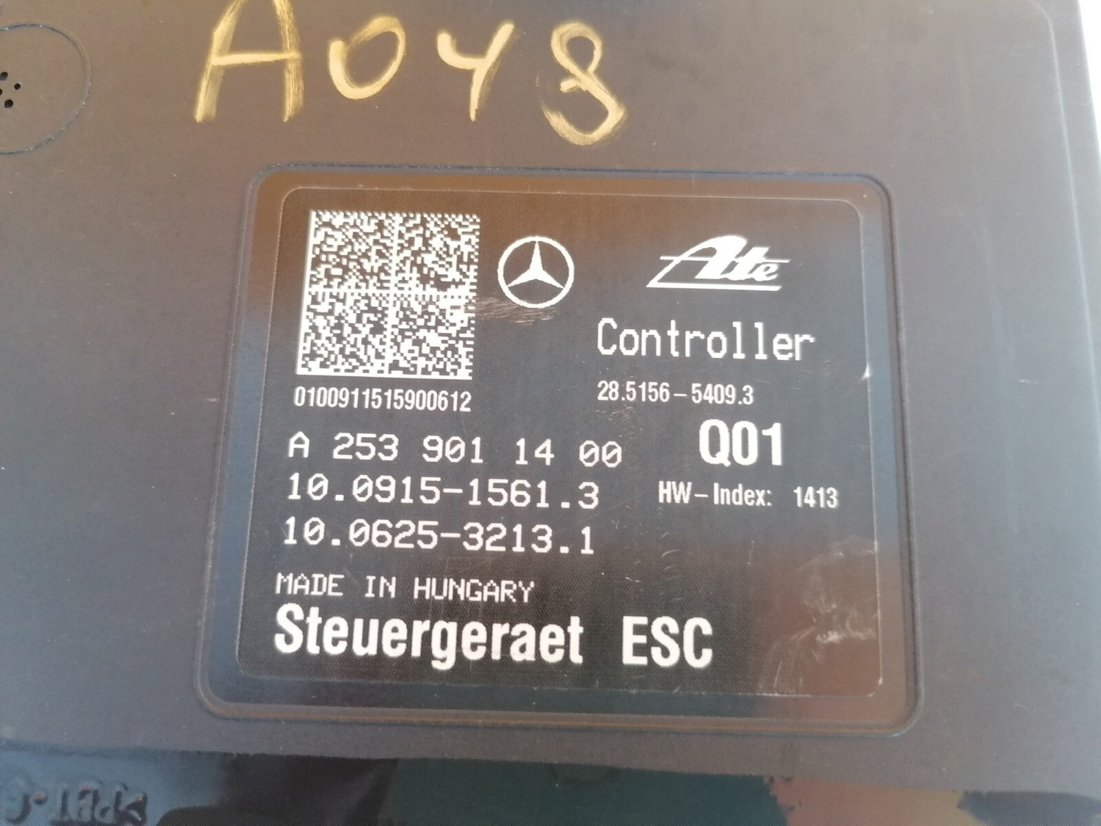 2015 MERCEDES C200 W205 2.0 PETROL ABS PUMP MODULATOR A2534310000 A048 - Image 12