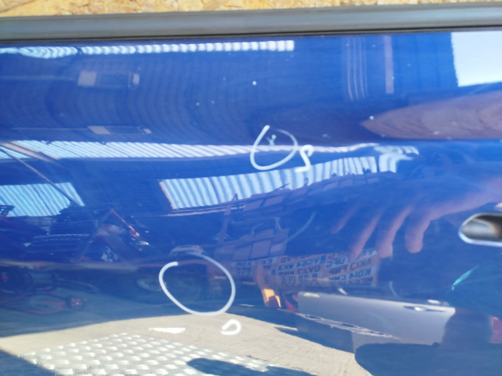 ✅TESLA MODEL 3 LONG RANGE 2020 rear LEFT DOOR BLUE Dent A266 - Image 10