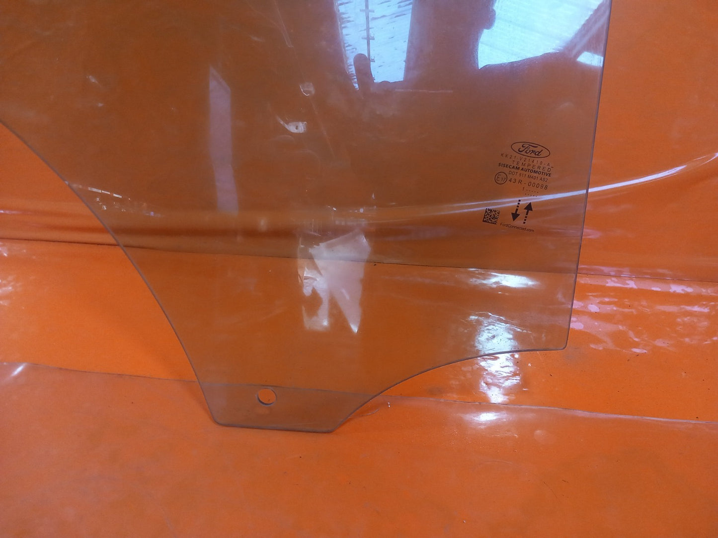 2021 Ford Transit Custom Front Right Door Window Glass KK21-V21410-A A390 - Image 5