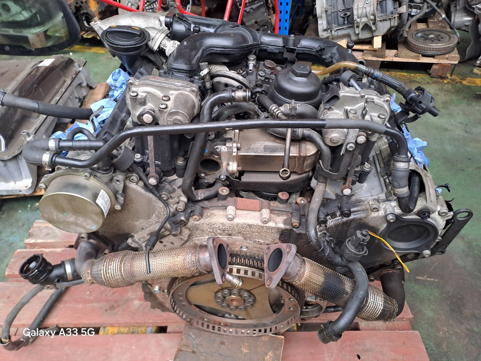 ✅AUDI Q7 S LINE 3.0 DIESEL 2007 BUG ENGINE COMPLETE Warranty A295 - Image 3