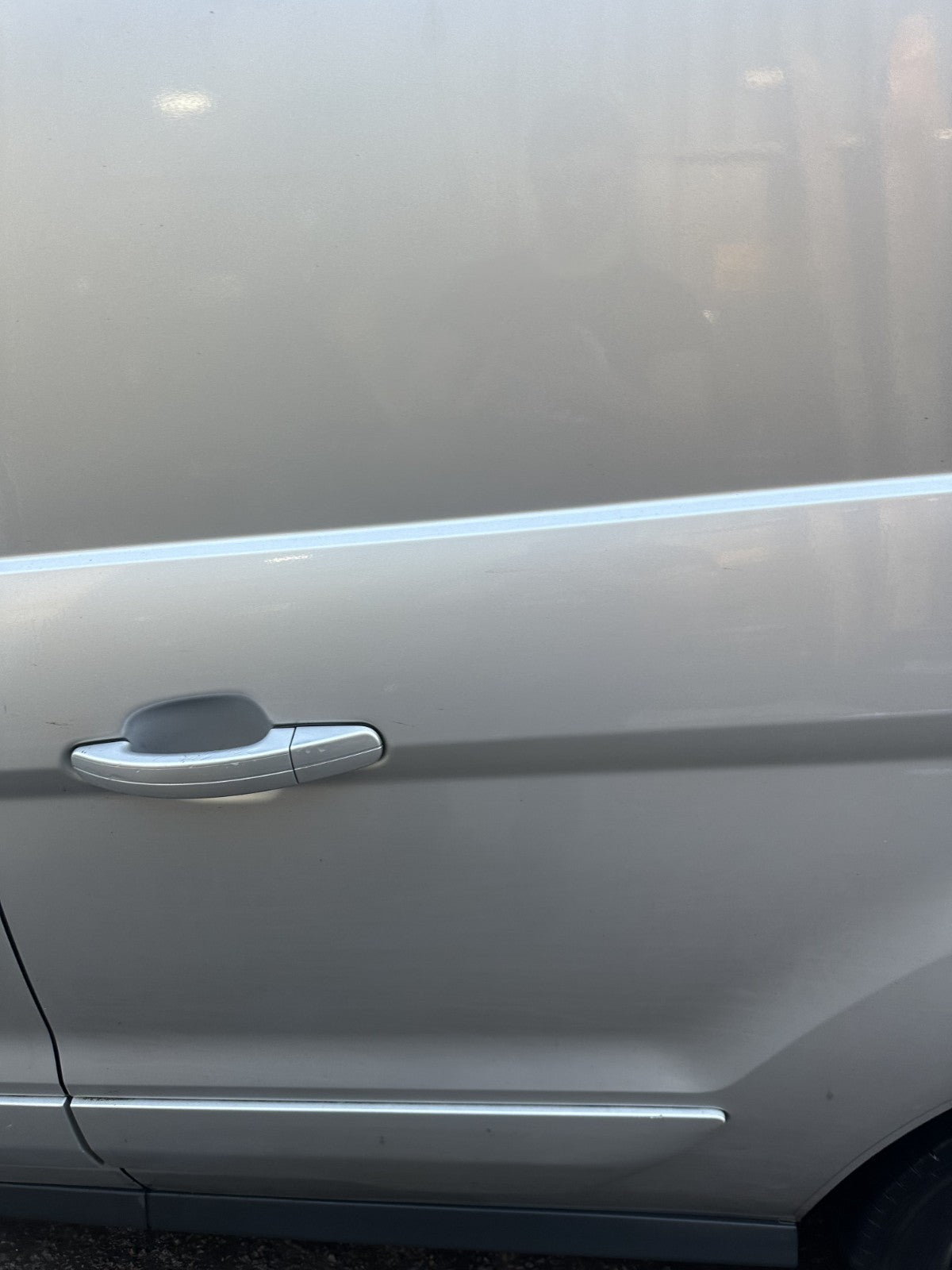 ✅2017 FORD TRANSIT CONNECT LEFT SIDE SLIDING BARE DOOR SILVER + WARRANTY A369 - Image 6