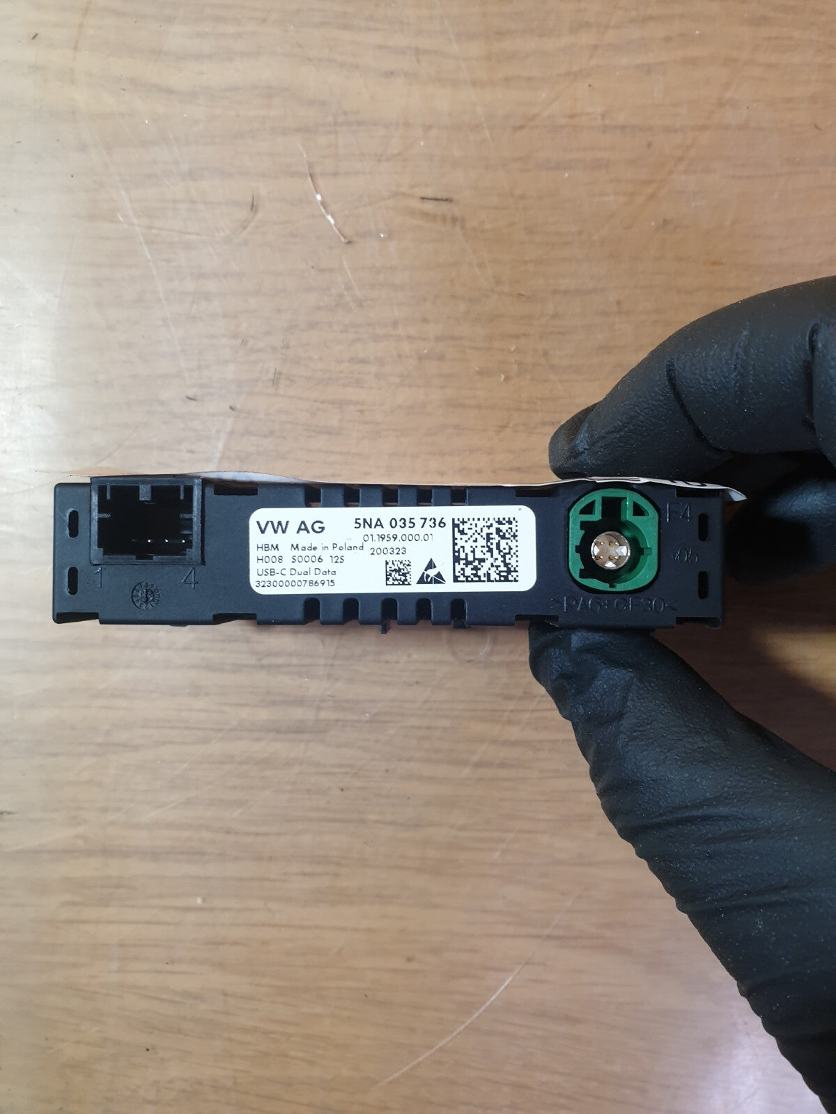 ✅2023 CUPRA FORMENTOR FRONT CENTRE CONSOLE USB-C PORT SOCKET 5NA035736 +WARRANTY - Image 7