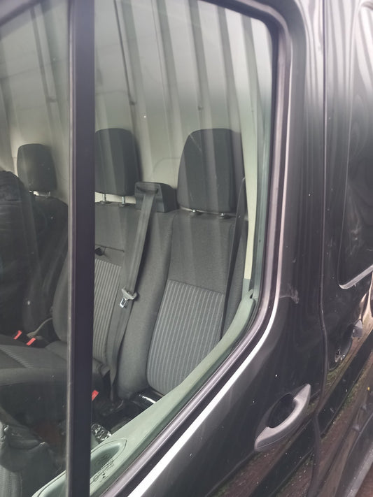 2019 Ford Transit 310 Front Left Door Window Glass BK31-V21411-A Warranty A424 - Image 1
