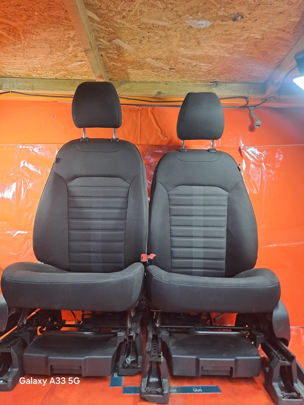 ✅2018 FORD GALAXY ZETEC FRONT SEATS PAIR + WARRANTY A301 - Image 3