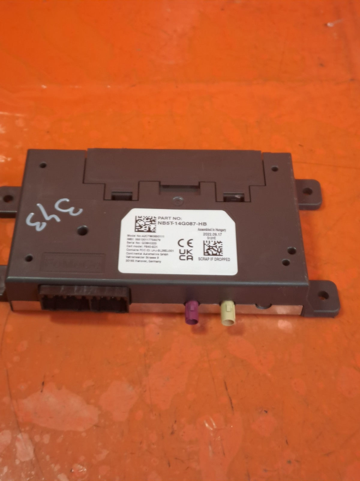✅FORD TRANSIT CUSTOM 2.0 DIESEL 2023 BLUETOOTH CONTROL MODULE ECU NB5T14G087HB - Image 4
