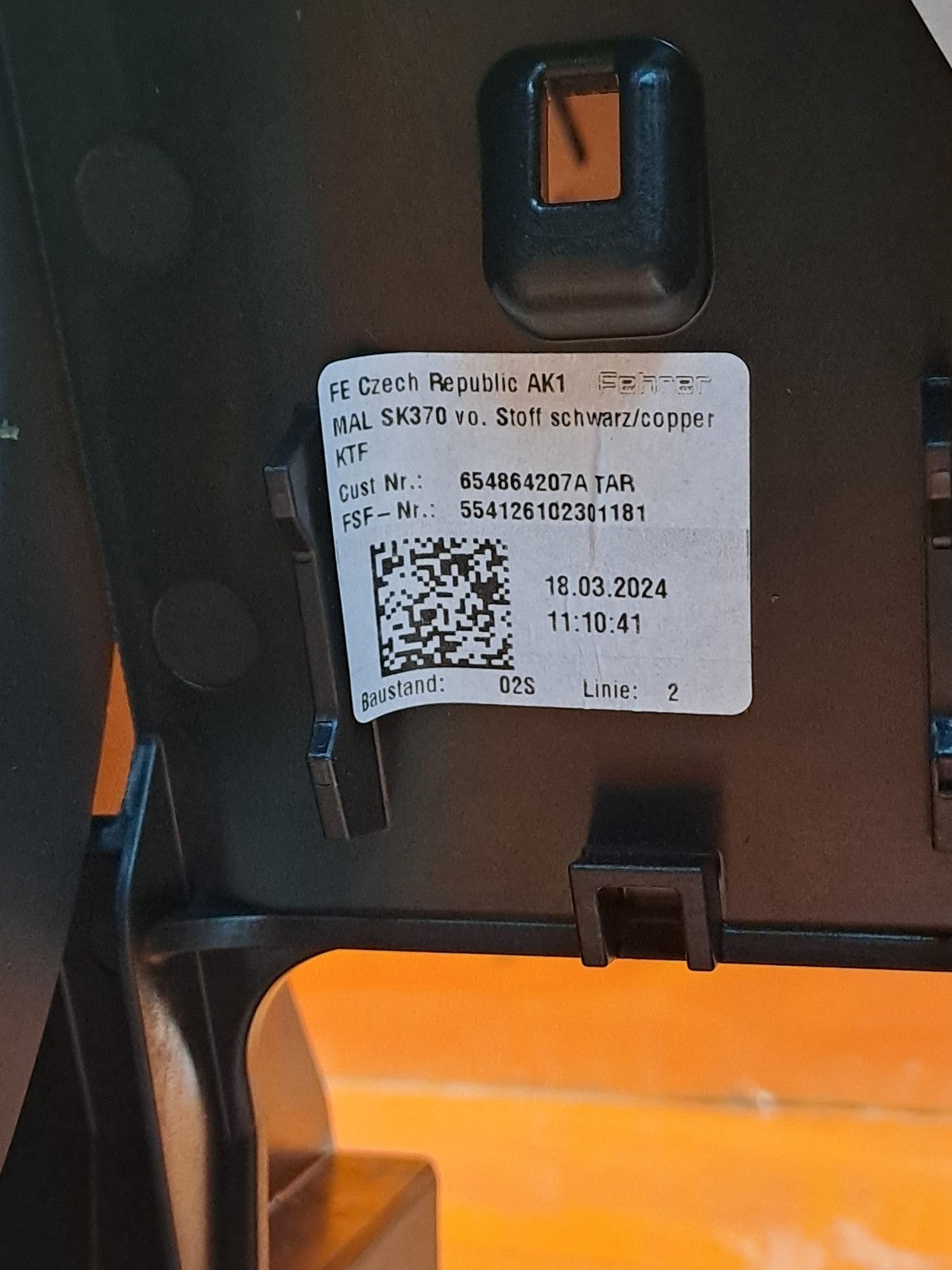 ✅SKODA KAMIQ Se 1.5 PETROL 2024 CENTRE CONSOLE ARMREST 654864207A Warranty A319 - Image 8