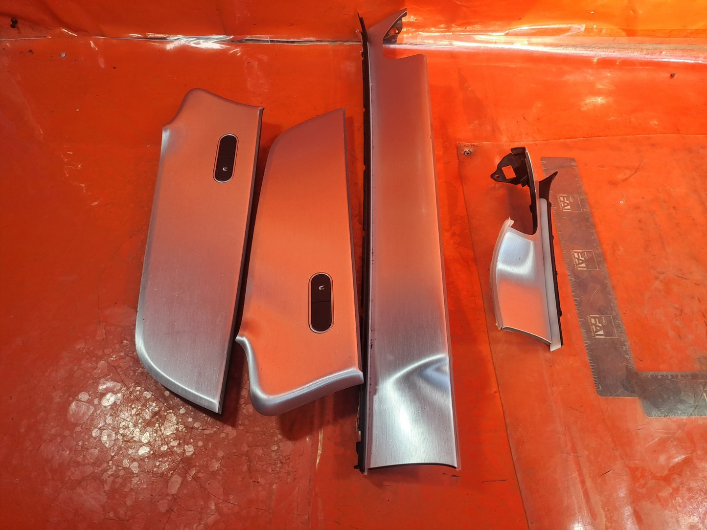 ✅2021 MERCEDES CLA C118 AMG LINE FRONT DOORS DASH TRIM COVERS A1776808401 - Image 1
