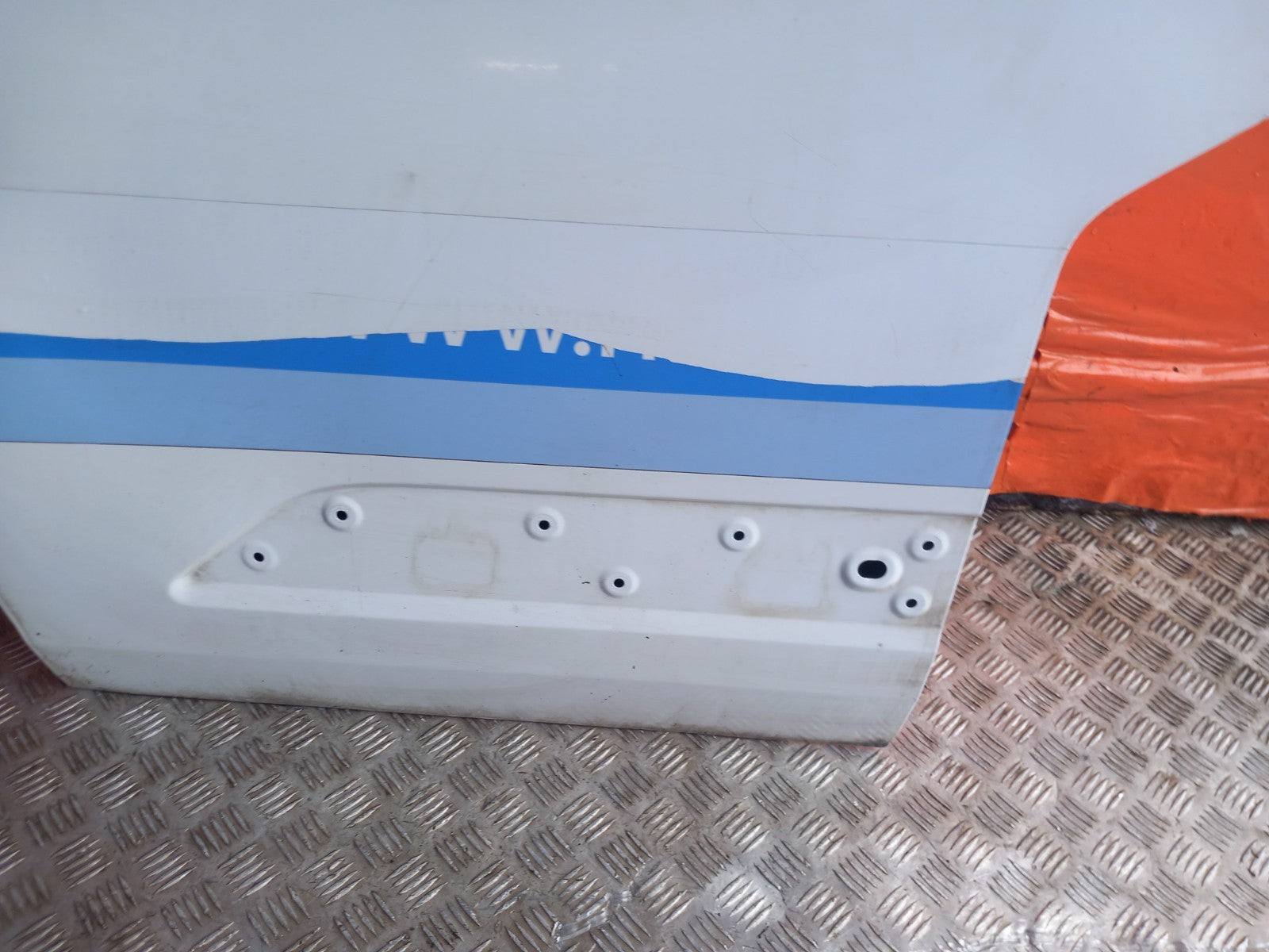 Ford Transit Custom 2.0 Diesel 2021 Front Left Door Frozen White Warranty A390 - Image 5