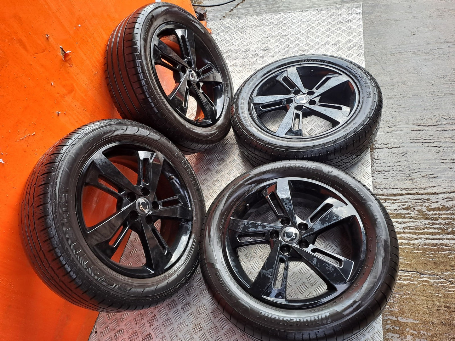 ✅2018 SSANGYONG KORANDO LE ALLOY WHEEL WITH TYRE SET 225/55 R18 + WARRANTY A288 - Image 8