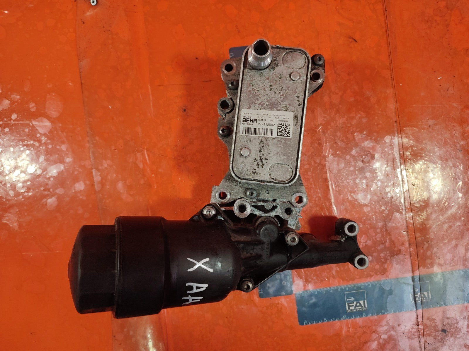 ✅MERCEDES A CLASS W176 ENGINE OIL COOLER A6511800565 + WARRANTY xAA - Image 9