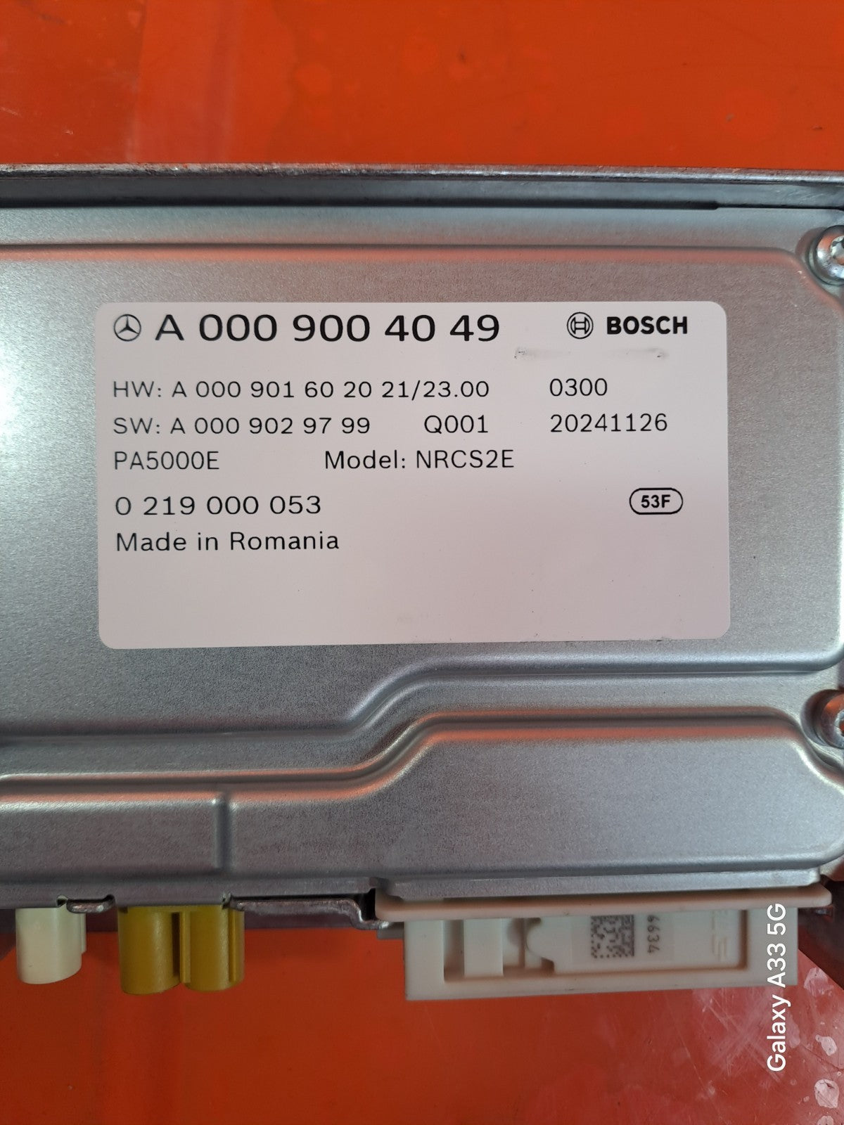 ✅MERCEDES A180 SPORT 1.3 PETROL 2025 PARKING SENSOR CONTROL MODULE A0009004049 - Image 8
