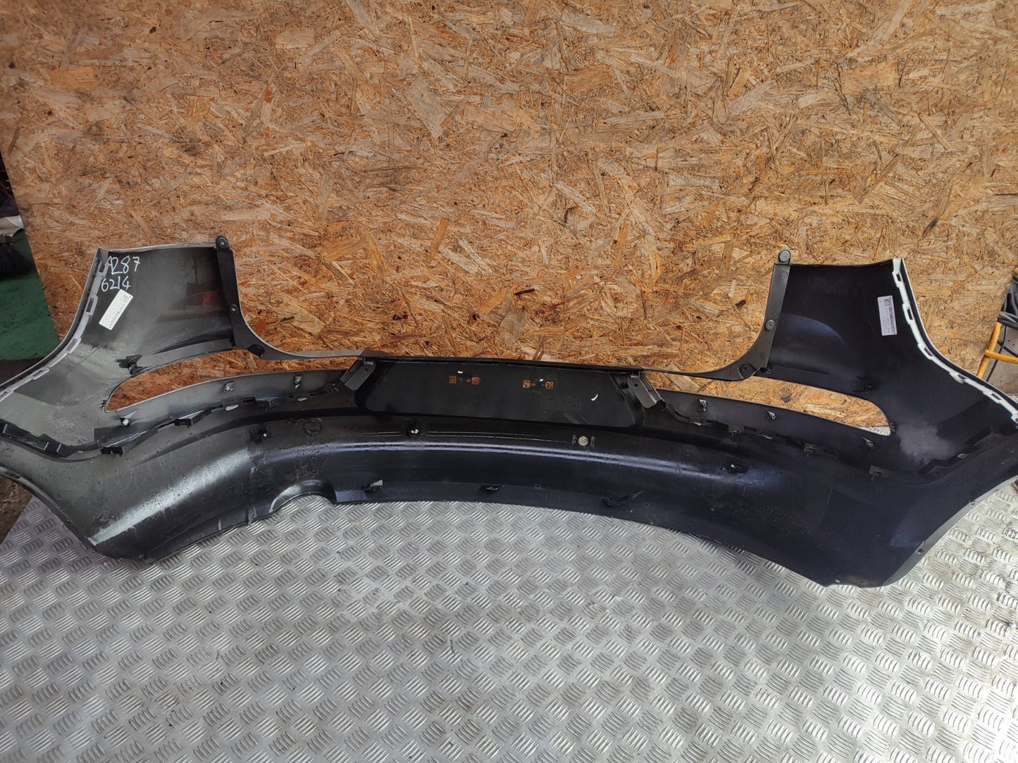 ✅2014 KIA SPORTAGE MK3 REAR BUMPER SILVER + WARRANTY A287 - Image 9