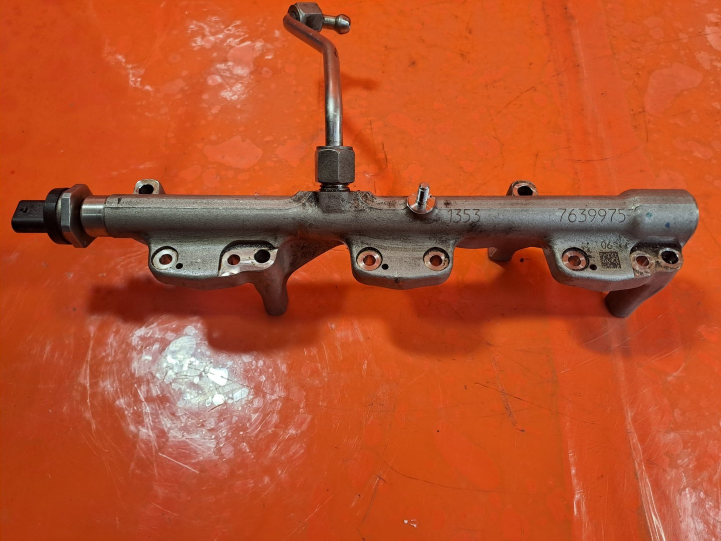 ✅2016 BMW 3 SERIES F30 FUEL INJECTION RAIL 7639975 + WARRANTY A330 - Image 5